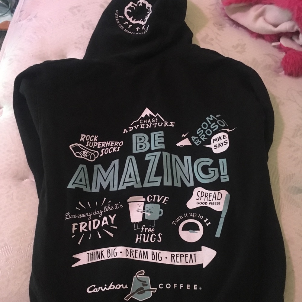 Caribou coffee sweatshirt